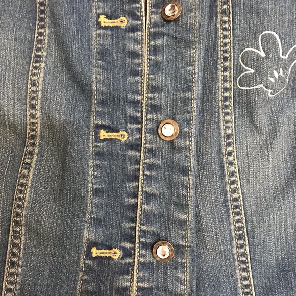 Embroidered Jean Jacket - Picture 7 of 9